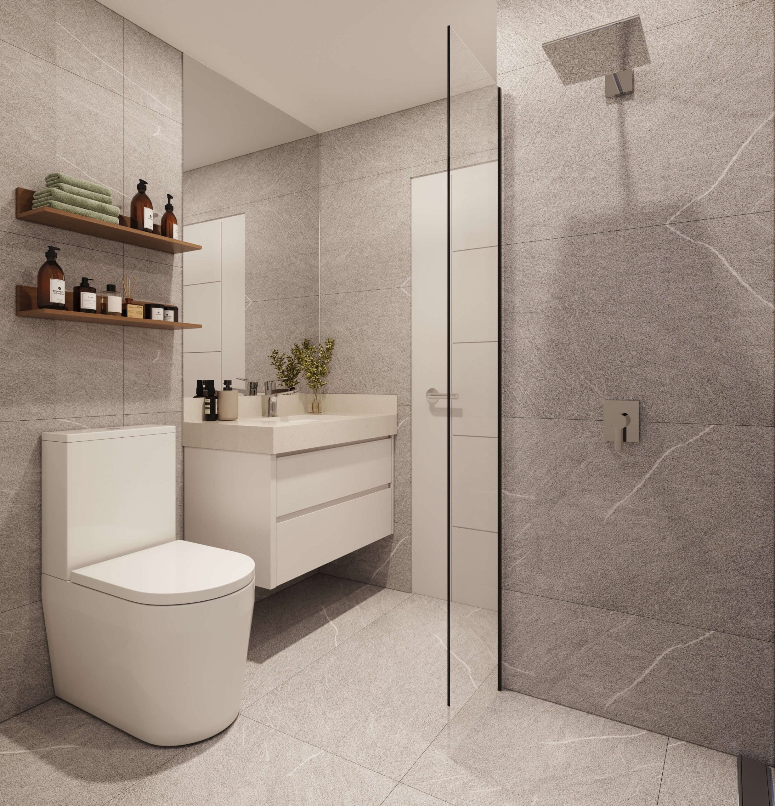 Baño secundario